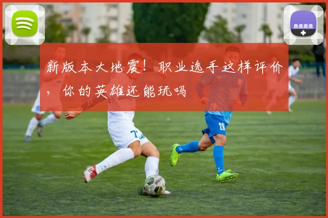 新版本大地震！职业选手这样评价，你的英雄还能玩吗